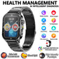 2026 New Model Uric Acid & Lipid Health Analysis Smart Watch Men ECG+PPG Bluetooth Call 2.01-inch Flashlight Smartwatch Women NovaCart