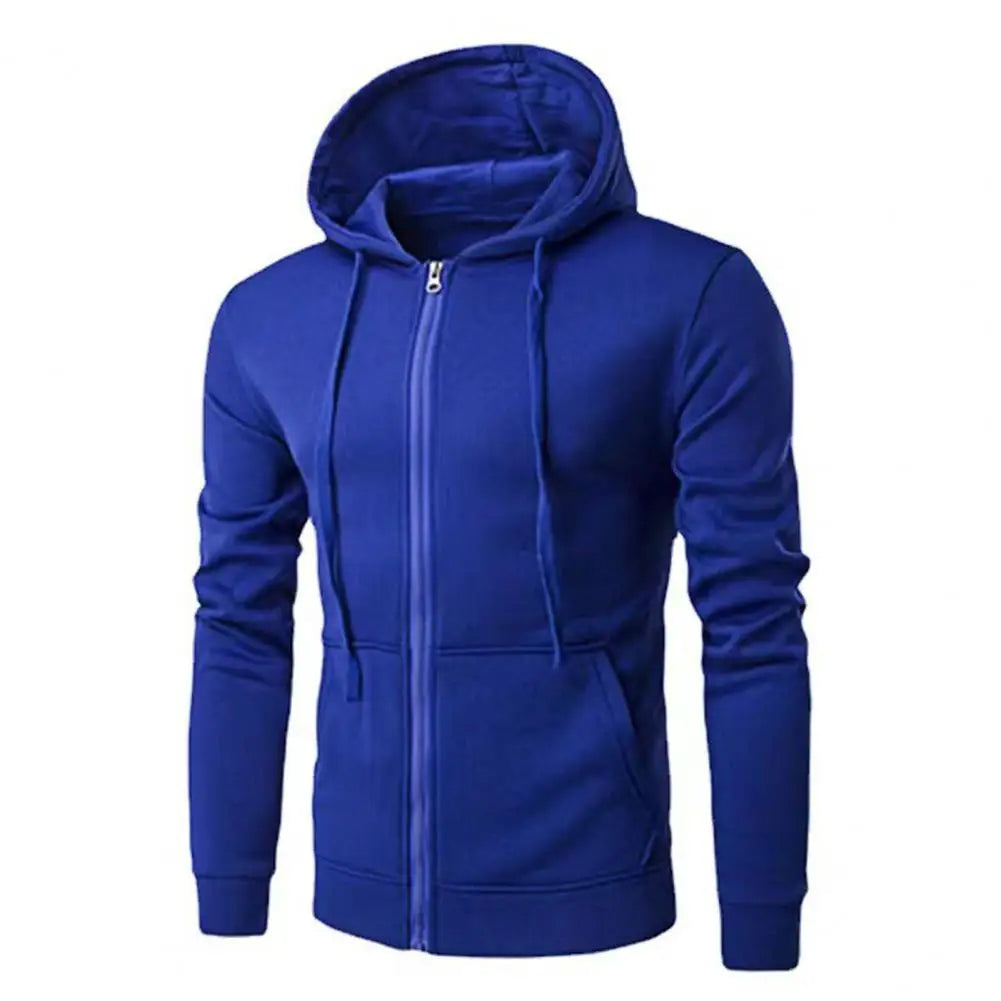 Autumn Men Sweatshirts Long Sleeve Jacket Hoodie Zipper Closure Jacket Male Hoodies Sweatshirt Slim Fit Male Clothing NovaCart