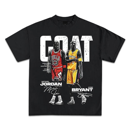Pop Culture Vintage Graphic T-Shirt Collection American Rap Basketball Streetwear Hip-Hop Y2K Premium Qua Men Clothing Short NovaCart