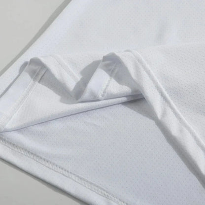 Running T-shirt Reflective Short Sleeve Ice Silk Quick Drying Summer Thin Breathable Fitness Tees Shirt Sportswear Sportsshirt Pi-Mart