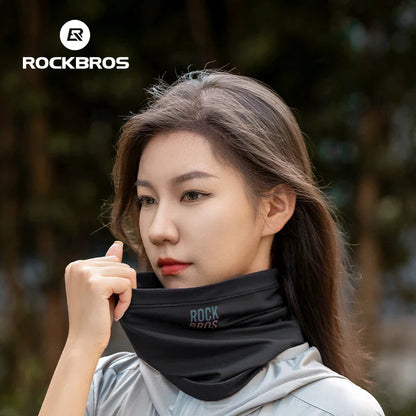 ROCKBROS Winter Keep Warm Cycling Face Mask Fleece Hiking Camping Ski Balaclava Neck Scarf Windproof MTB Road Bicycle Bike Mask Pi-Mart