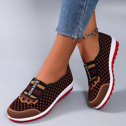 Women's summer breathable mesh flat shoes women's shoes casual sneakers shoes, clearance free shipping NovaCart