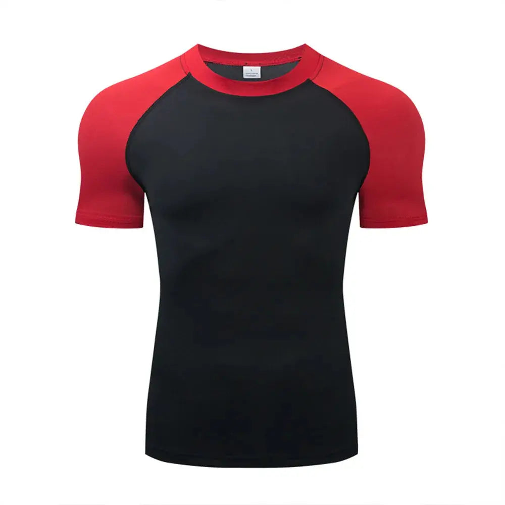Men's T Shirt Outdoor Training Fitness Gym Jogging Running Sweatshirt Bat/-Man Compression Shirts Tight Elastic Breathable NovaCart
