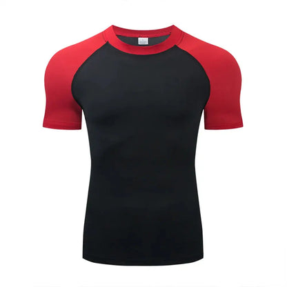Men's T Shirt Outdoor Training Fitness Gym Jogging Running Sweatshirt Bat/-Man Compression Shirts Tight Elastic Breathable NovaCart