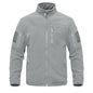 Full Zip Up Tactical Army Fleece Jacket Military Thermal Warm Outwear Windbreaker