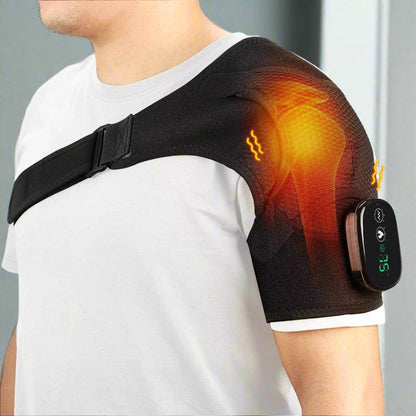 Neck and shoulder massager with heat SmartPursue™