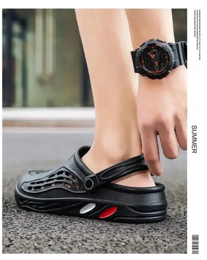Outdoor Sandals for Men and Women Summer Clogs EVA Slippers Plus Size 47 48 49  Men Garden Shoes Beach Sandals Breathable Clogs NovaCart