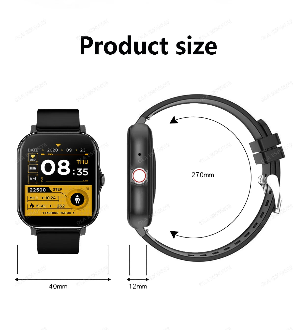 Ola Esporte New Outdoor Sports Smart Watch 2026 BT Call Heart Rate Take Photo Weather Sleep Monitor Waterproof Smartwatch HW12 NovaCart