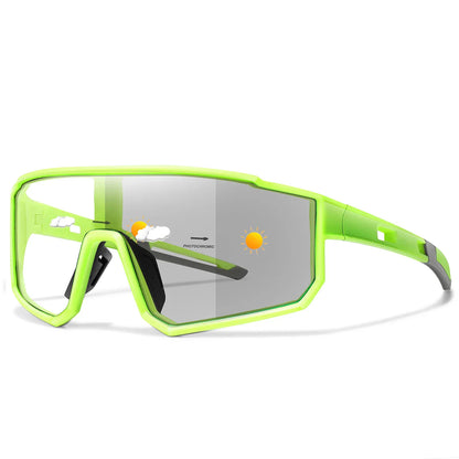 Fashion Brand Men Women Bicycle Photochromic Eyewear MTB Bike Fishing Running Cycling Sports Sunlasses Comfortable Goggles Pi-Mart