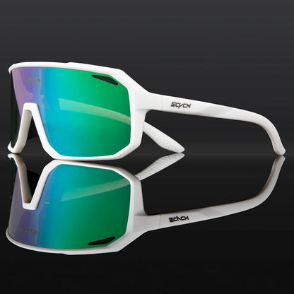 SCVCN Men bicycle Cycling Sunglasses Woman MTB road bike Driving Goggles Outdoor Sports running Glasses UV400 Hiking Eyewear Pi-Mart