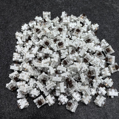 20-100pc Mechanical Keyboard Switches Blue Red Brown Switch Customizable Hot-Swappable 3 Pins Cross Stem for Mechanical Keyboard Pi-Mart