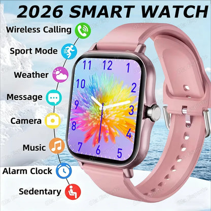 Ola Esporte New Outdoor Sports Smart Watch 2026 BT Call Heart Rate Take Photo Weather Sleep Monitor Waterproof Smartwatch HW12 NovaCart