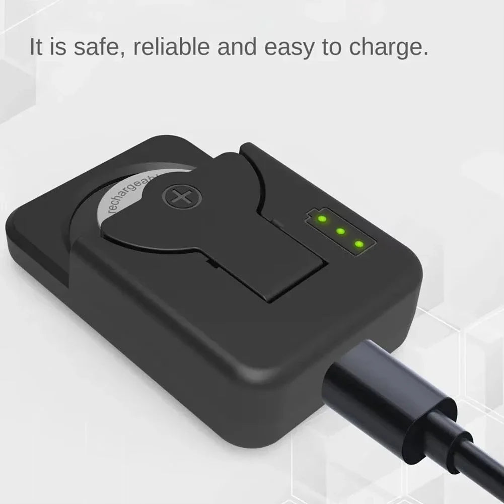 Button Battery Charger With LED Indicator Portable Charger Universal For LIR2016 LIR2025 LIR2032 Accessories Pi-Mart