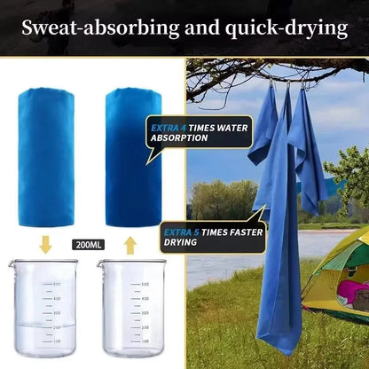 Quick-Drying Sports Towel 40x80CM Blue Grey Green Orange Swimming Gym Fitness Camping Running Beach Washcloth Towels multitool Pi-Mart