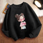 Hoodie Hip Hop Retro Girl Drink Juice Design Children's Sweatshirt Cute Hoody Girls Autumn Spring Casual Hoodies Pullover NovaCart