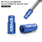 2/4/10Pcs Bicycle Tire Valve Cap Dustproof Lightweight Aluminum Alloy MTB Road Bike Tube Tyre Gas Nozzle Cover For FV Presta Pi-Mart