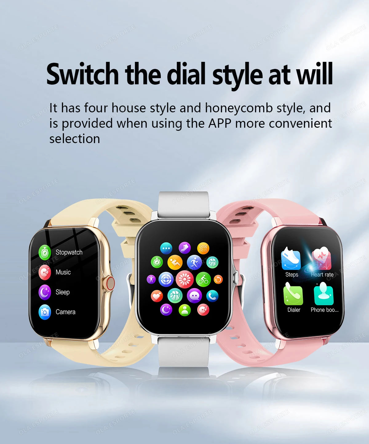 Ola Esporte New Outdoor Sports Smart Watch 2026 BT Call Heart Rate Take Photo Weather Sleep Monitor Waterproof Smartwatch HW12 NovaCart