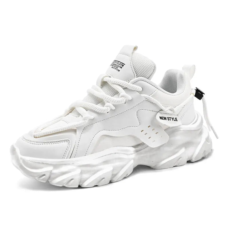 Men's Shoe Breathable Thick Soled Casual Sneakers Outdoor Running Four Seasons New Tennis Men Soft Soles Comfort Male Sneakers NovaCart