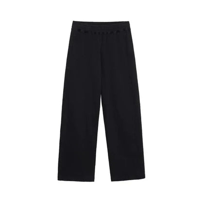 Men's Sweatpants Elastic Waist Joggers Track Pants Casual Sport Fitness Gym Clothing Autumn All-Match Loose Comfy Trousers NovaCart