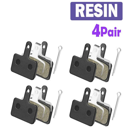 TESNO Bike Resin Disc Brake Pads - Wear-resistant Hydraulic Brake Pads Compatible with SHIMANO B01S/B03S/B05S MTB Parts Pi-Mart
