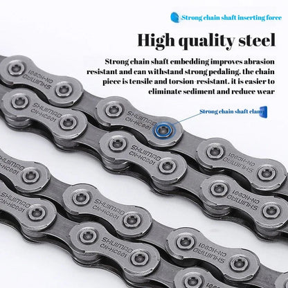 6/8/9/10/11Speed Bicycle Chain High Alloy Steel for Road Mountain MTB Bike Drivetrain Components Accessories Cycling Enthusiasts Pi-Mart