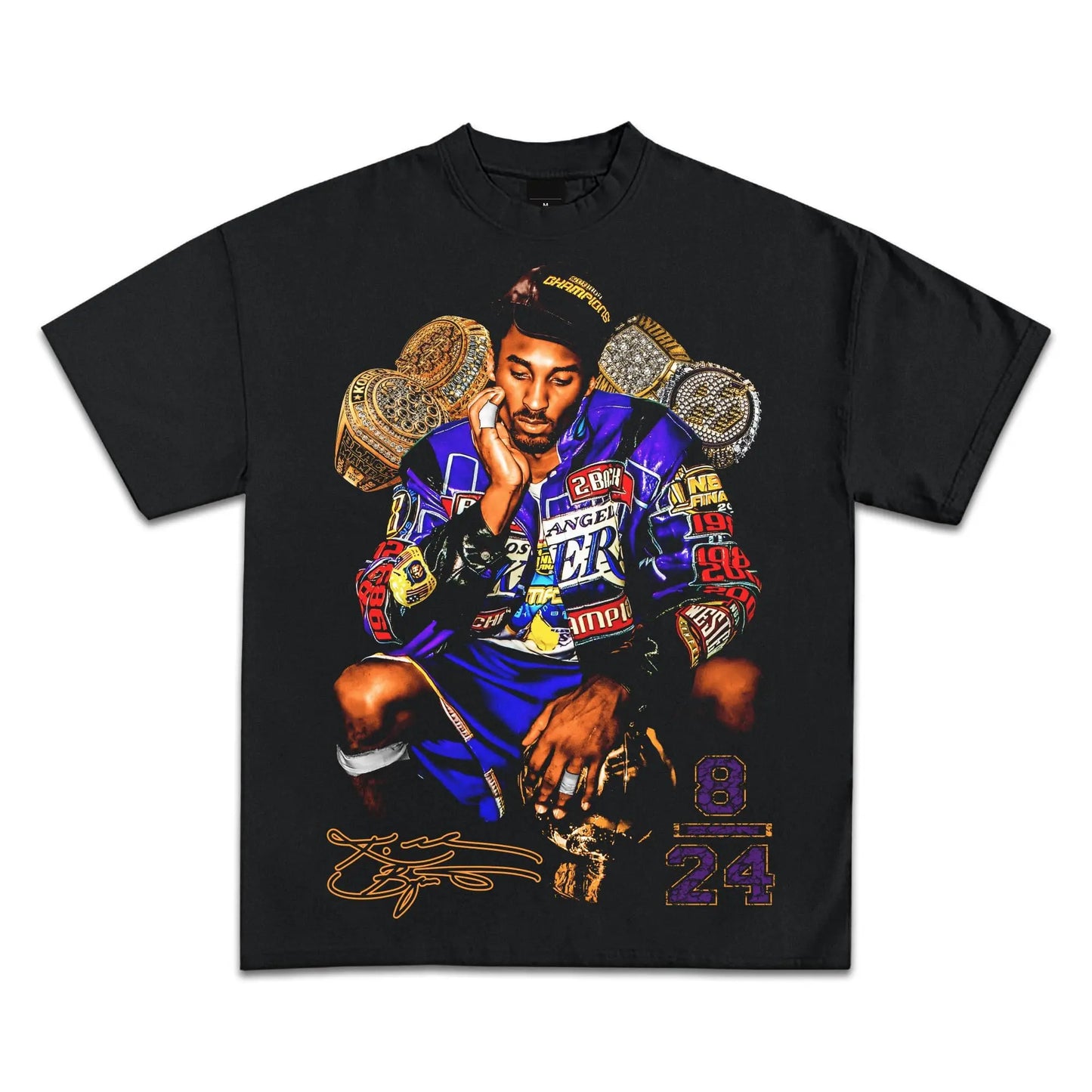 Pop Culture Vintage Graphic T-Shirt Collection American Rap Basketball Streetwear Hip-Hop Y2K Premium Qua Men Clothing Short NovaCart