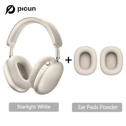Picun F8MAX ANC Wireless Headphone 59dB Hybrid Active Noise Canceling Spatial Audio Earphone Bluetooth 6.0 Over Ear Headset 180H NovaCart