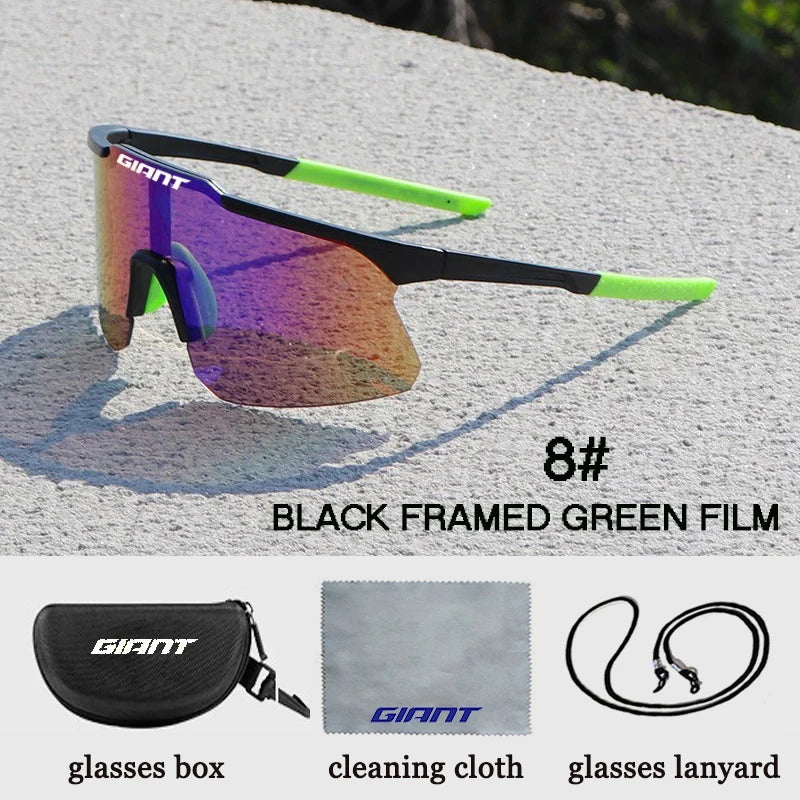 2025 giant new cycling Glasses UV400 Protection, Anti-Fog, Sports Sunglasses for Men Women with case Pi-Mart
