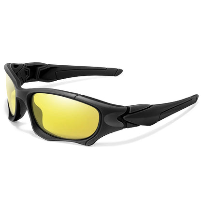 Polarized Fishing Sunglasses for Men Women Classic Camouflage Shades with UV Protection for Outdoor Driving Cycling Hiking Pi-Mart