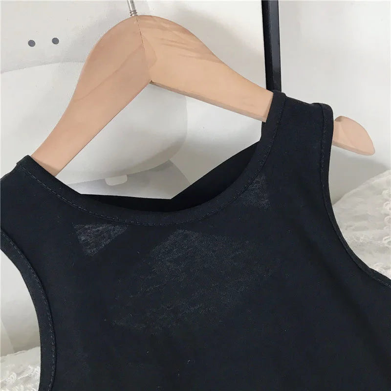 2024 Summer Girls Elegant Goth Dresss Black Sleeveless Tutu Dress Backless Off Shoulder Party Kid Dresses 2 4 5 6 7 8 Years Old NovaCart