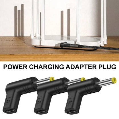 TypeC PD to DC Power Connector Universal 5V 9V 12V Type C to DC Jack Plug Charging Adapter Converter for Router Tablet Mini Fans Pi-Mart