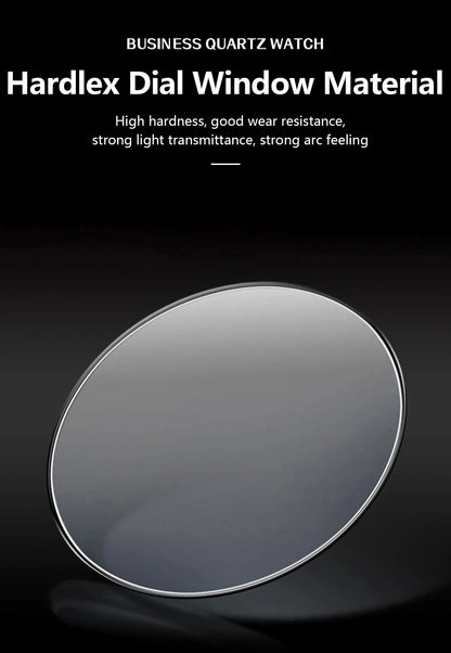 POEDAGAR Top Exquisite Male Watch Stainless Steel Waterproof Luminous Fashion Quartz Men's Watches Date Week Wristwatch For Men NovaCart