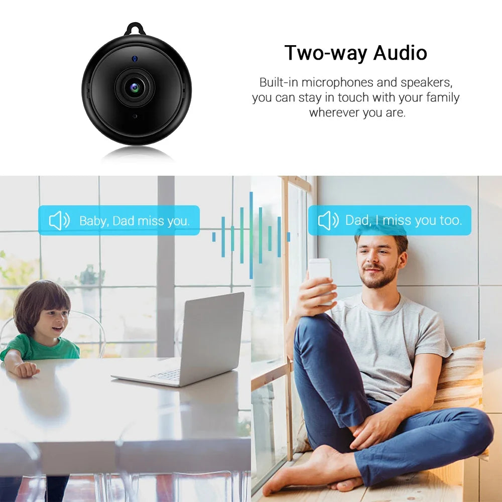 Mini WiFi Indoor Security Camera SmartPursue™