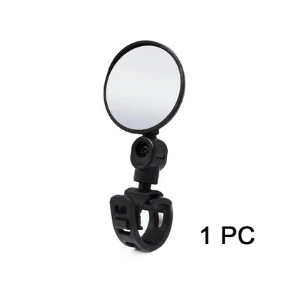1/2PCS Bicycle Rearview Mirror 360 Degree Adjustable Rotatable Universal Cycling Handlebar Rear View Mirrors for MTB Road Bike Pi-Mart