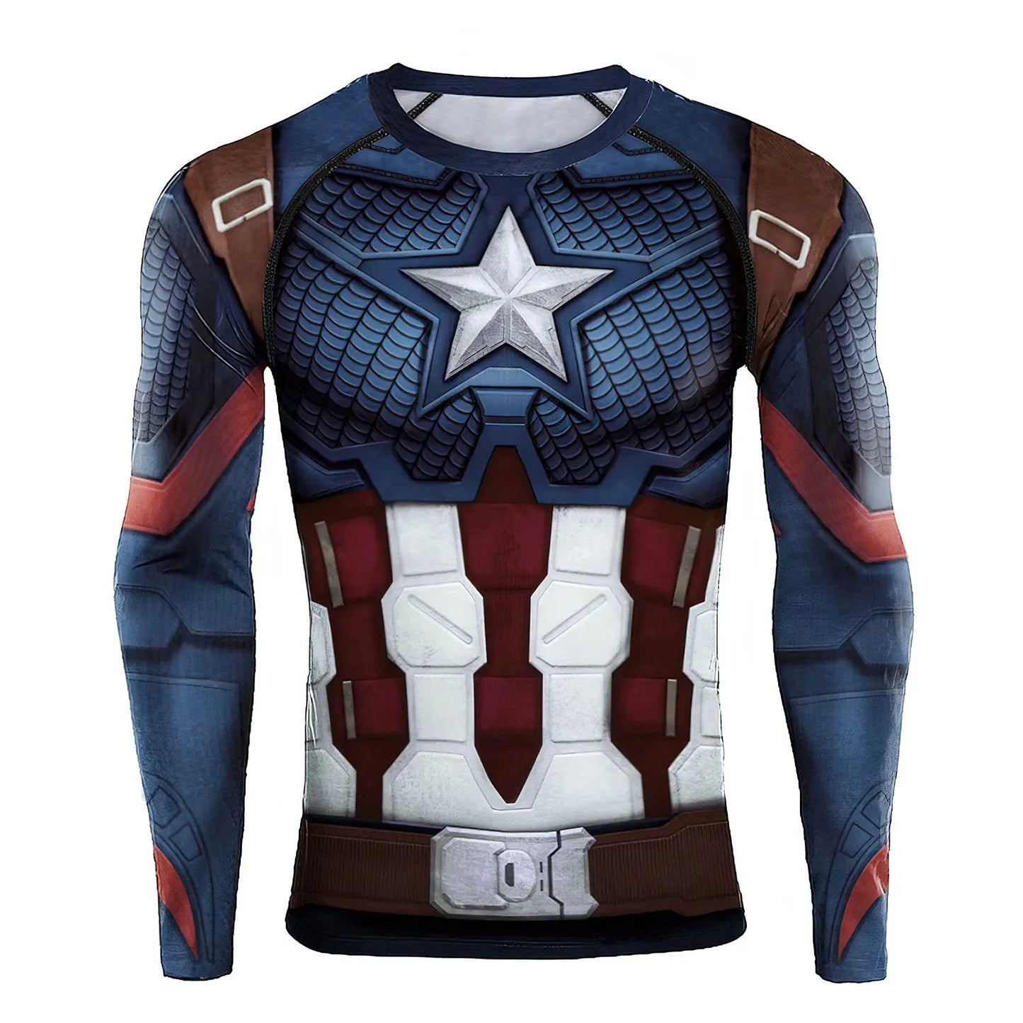 Fashion Comics Spider Cosplay 3D Printed Men's Long Sleeve T-shirt Superhero Tee Casual Loose Fitness Sports Tops Street Clothes NovaCart
