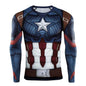 Fashion Comics Spider Cosplay 3D Printed Men's Long Sleeve T-shirt Superhero Tee Casual Loose Fitness Sports Tops Street Clothes NovaCart