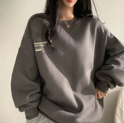 Oversized Hoodie Women Sweatshirts Long Sleeve Hoodies Casual Letter