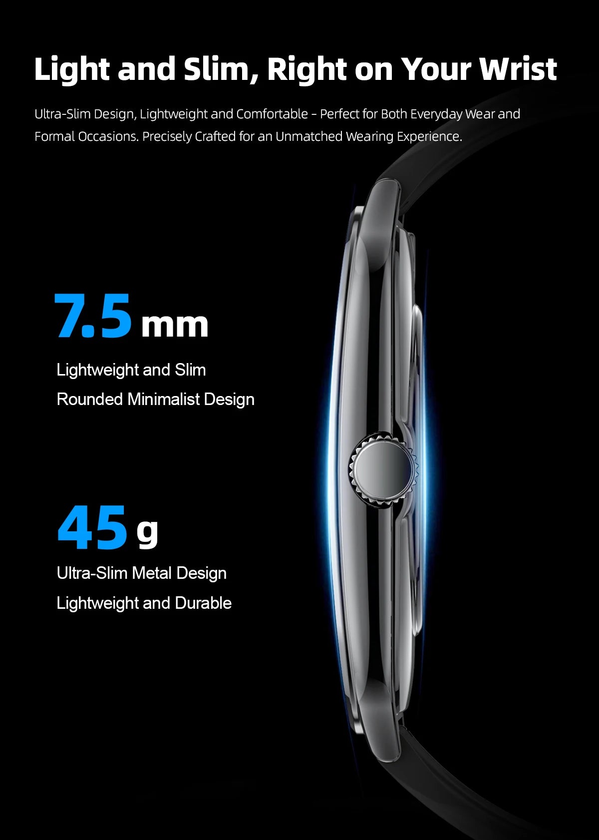 2026 New Smartwatch 1.96 inch Ultra-thin Bluetooth Call Health Monitor IP68 Waterproof 100 Sport Smart Bracelet For  Android iOS NovaCart