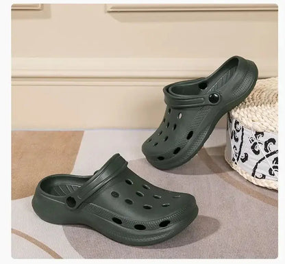 Summer Men Clogs Sandals Men's and Women's Leisure Slippers Beach Slides Home Garden Shoes Outdoor Sandals Plus Size 46 47 48 NovaCart