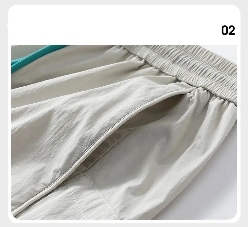 For 2026 Summer New Mens Casual Trouers Green Black Shorts Running Man Short Pants OverSize NovaCart