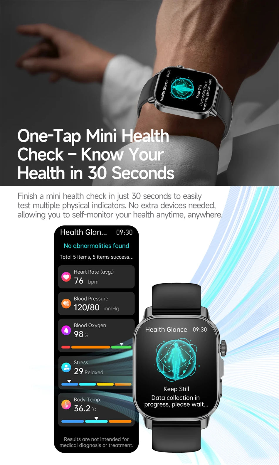 2026 New Model Uric Acid & Lipid Health Analysis Smart Watch Men ECG+PPG Bluetooth Call 2.01-inch Flashlight Smartwatch Women NovaCart