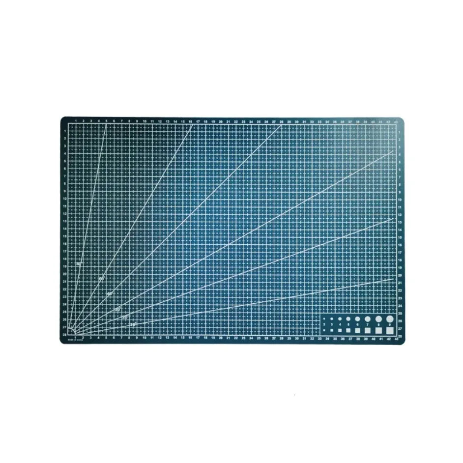 Process Anti Cutting Double-Sided Carving A3 Cutting Pad PVC Table Pad Leather Student DIY Process Self-Healing Pad 45×30x0.09cm Pi-Mart