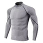 Men Compression Long Sleeve T Shirt Sportswear Male Skinny Tshirt Elastic Track Tracksuit Clothing Gyms Fitness T-shirt For Men NovaCart