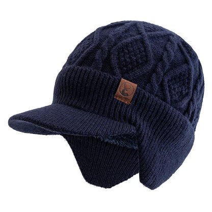 Unisex Winter Hat – Plush Fur-Lined Earflap Beanie FitiqueFit
