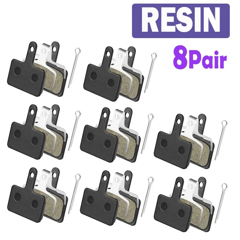 TESNO Bike Resin Disc Brake Pads - Wear-resistant Hydraulic Brake Pads Compatible with SHIMANO B01S/B03S/B05S MTB Parts Pi-Mart