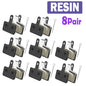 TESNO Bike Resin Disc Brake Pads - Wear-resistant Hydraulic Brake Pads Compatible with SHIMANO B01S/B03S/B05S MTB Parts Pi-Mart
