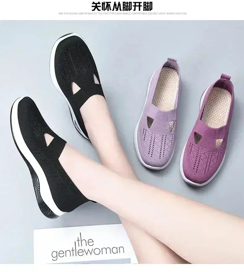 Women's Casual Shoes Breathable Comfortable Orthopedic Shoes Non Slip Sneakers For Spring And Summer New Arrival Women Mesh NovaCart