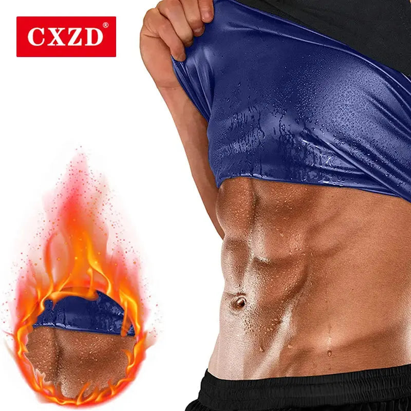 Men Neoprene Sweat Sauna Vest Waist Trainer Slimming Body Shapers Vest Shapewear Corset Gym Underwear Women Fat Burn Tank Top NovaCart