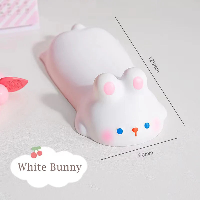 Cute Mouse Pad Keyboard Mouse Wrist Rest Support Girl Soft Computer Laptop Desk Mat Typing Protection Wrist Ergonomics Kawaii Pi-Mart
