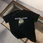 LZJSHOP2025gicechy Loose Summer Casual Light Luxury Short Sleeve Top New Round Neck Printed Same Style Letter Unisex T-Shirt NovaCart